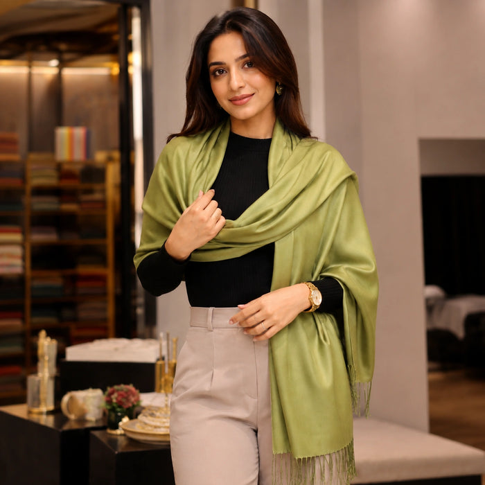 Evergreen Elegance Scarf