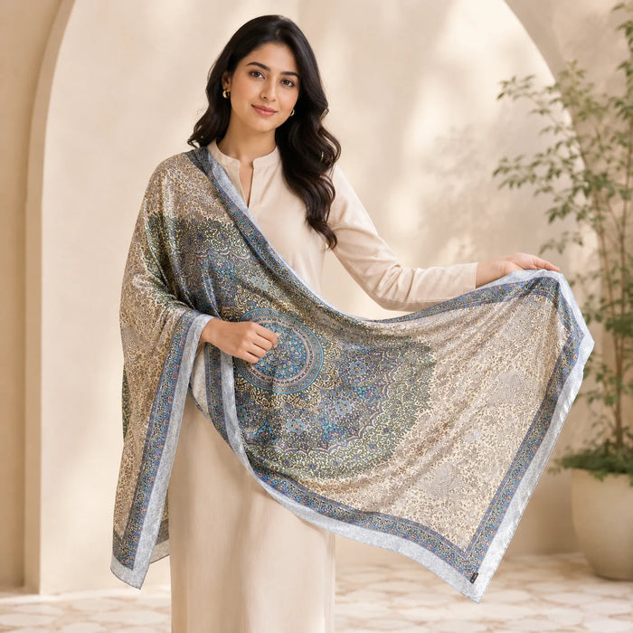 Graceful Wings Silk Scarf
