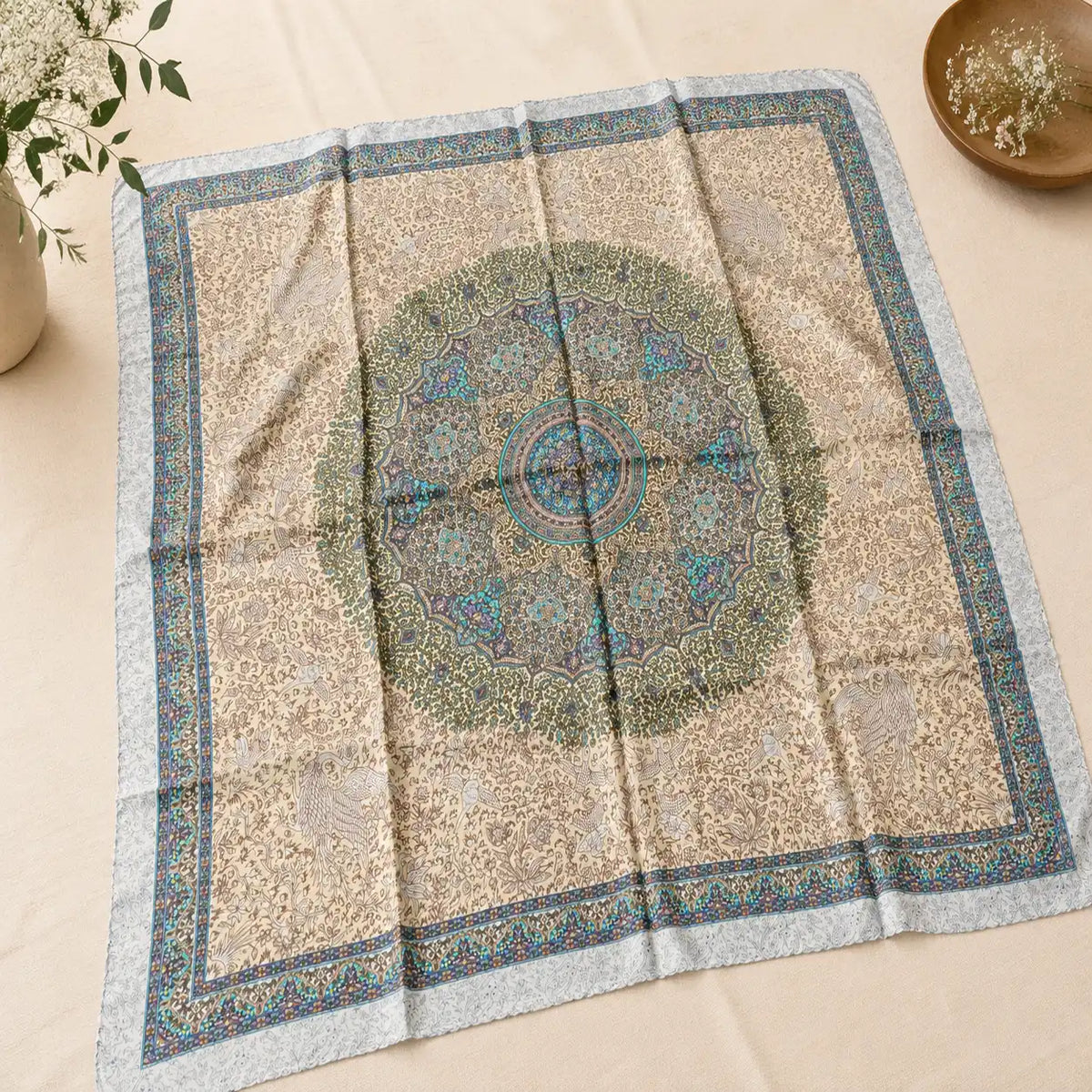 Graceful Wings Silk Scarf