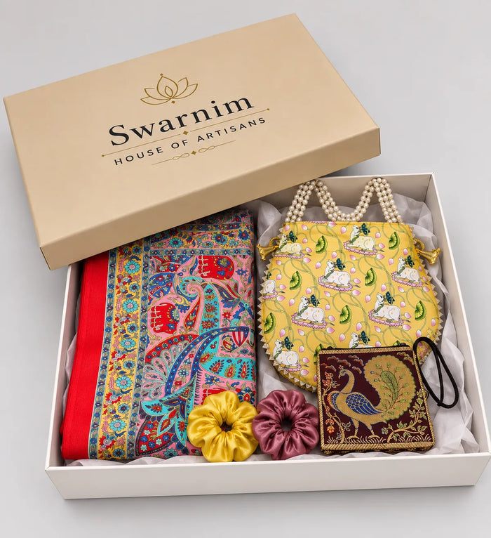 Regal Elephant Silk Scarf