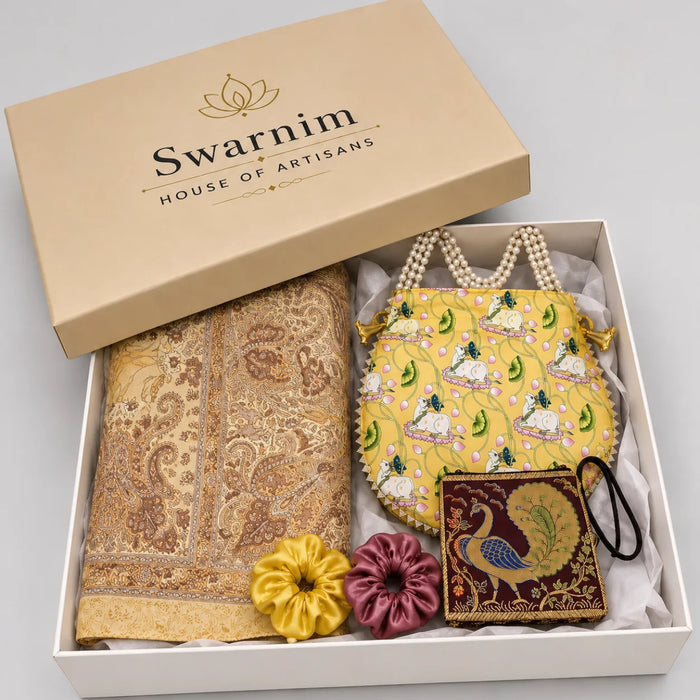 Royal Paisley Artisan Scarf