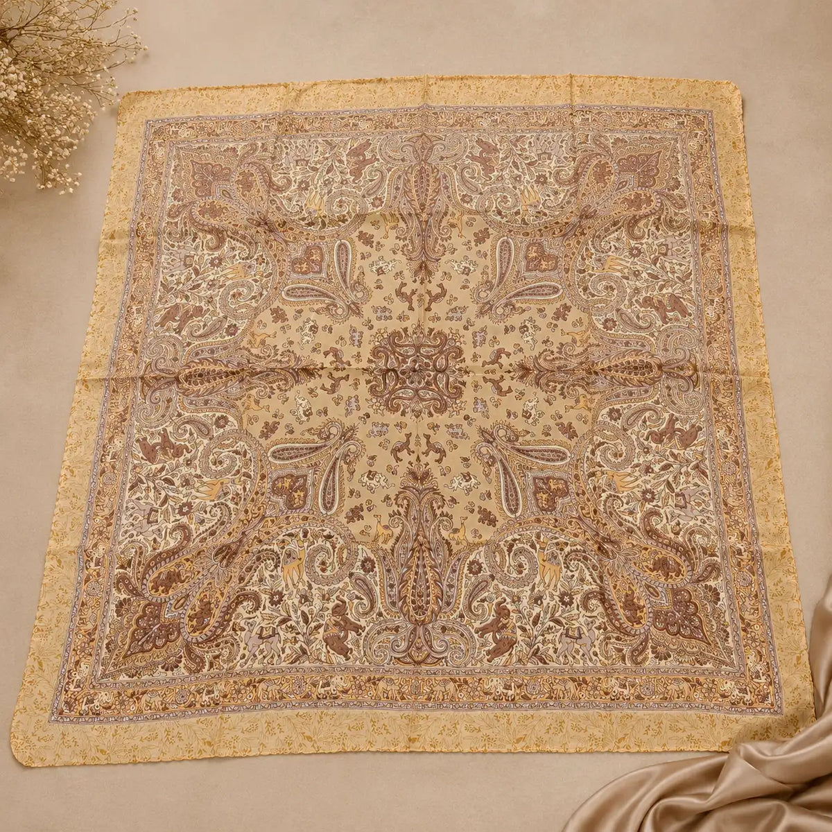 Royal Paisley Artisan Scarf